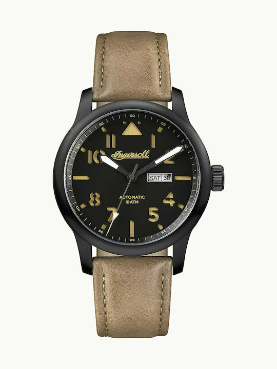 Ingersoll The Hatton Automatic Uhr Automatik mit Lederarmband Ingersoll The Hatton Automatic Uhr Automatik mit Lederarmband