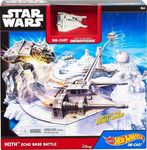 Hot Wheels Star Wars Hoth - Echo Base Battle Set with Airplane for 4++ Years