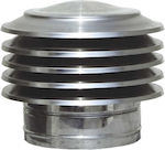 KymaSol - Chimney cap Stainless steel Pagoda 0,40mm thick Φ150