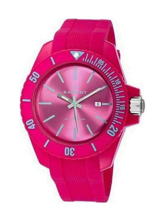 Watch with Pink Rubber Strap RA166604