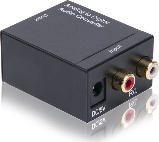 Omnitron Konverter RCA weiblich zu Koaxial weiblich 1Stück CVA-3005