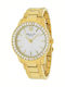 Kenneth Cole Γυναικείο Ρολόι 40mm Μπαταρίας με Χρυσό Μεταλλικό Μπρασελέ