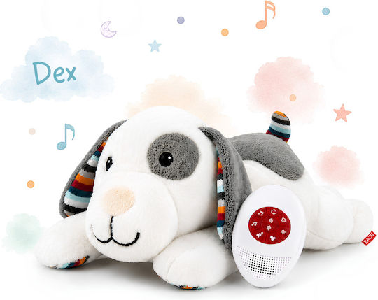 Zazu Dex Кученце Помощник За Сън 6 Бели Звука Мелодии За Плач