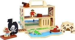Wooden Pirate Island - Suitcase Wooden Pirate Island - Suitcase