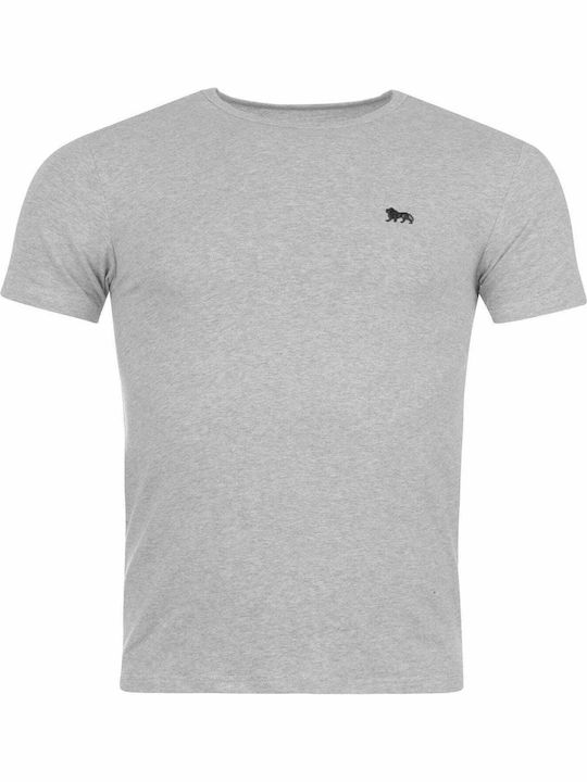 Lonsdale Αθλητικό Ανδρικό T-shirt Grey Marl Μονόχρωμο