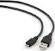Cablexpert Regular USB 2.0 to micro USB Cable Μαύρο 3m (CCP-MUSB2-AMBM-10)