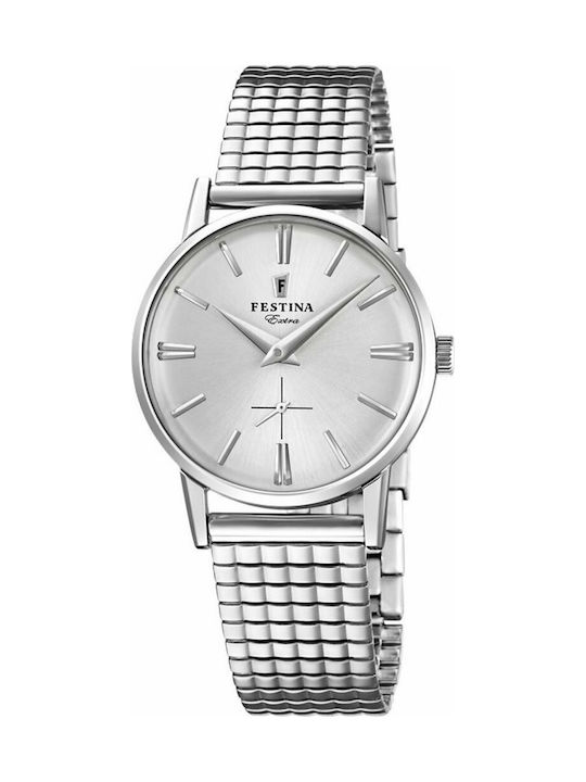 Festina Watch with Silver Metal Bracelet F20256/1