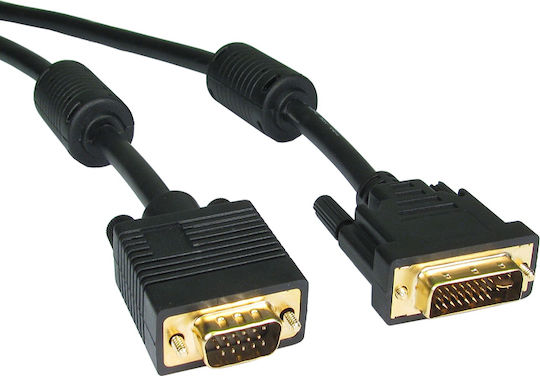 Cable DVI-I male - VGA male 1.5m (18246)