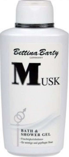 Bettina Barty White Musk Bath Αφρόλουτρο σε Gel & Άρωμα White Musk 500ml