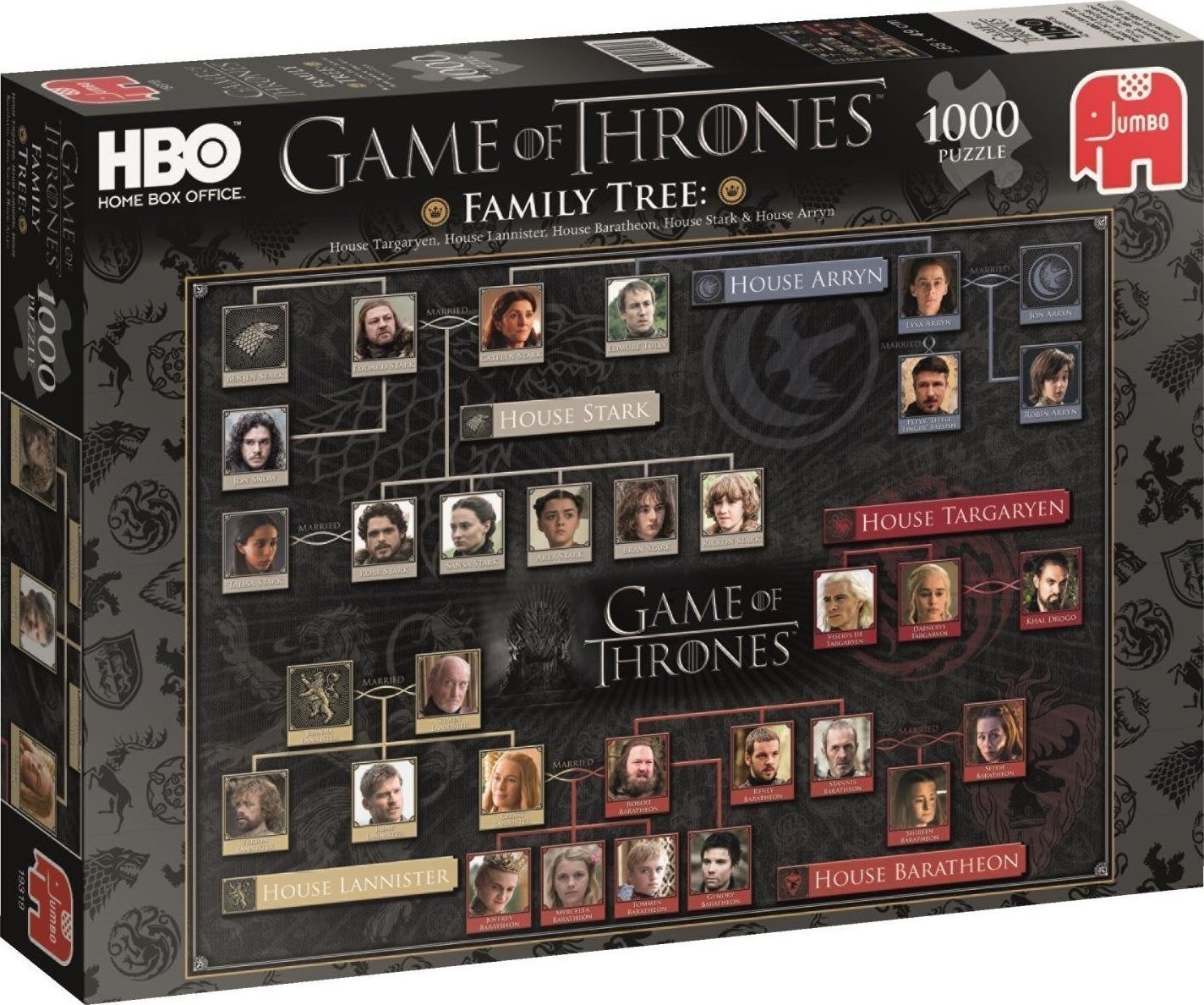 Game Of Thrones - Family Tree 1000pcs (MAY163275) - Skroutz.gr