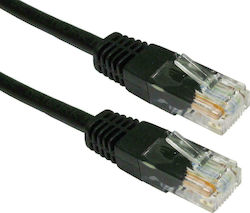 Powertech U/UTP Cat.6e Καλώδιο Δικτύου Ethernet 2m Μαύρο