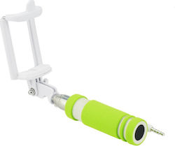 Blun Selfie Stick with 3.5mm Cable Mini Green