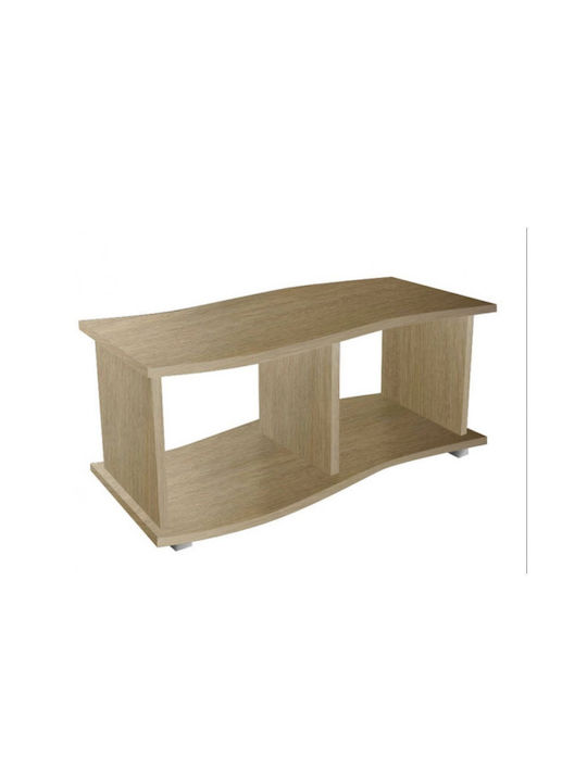 Rechteckig Couchtisch Σίγμα Oaks L90xB52xH46cm