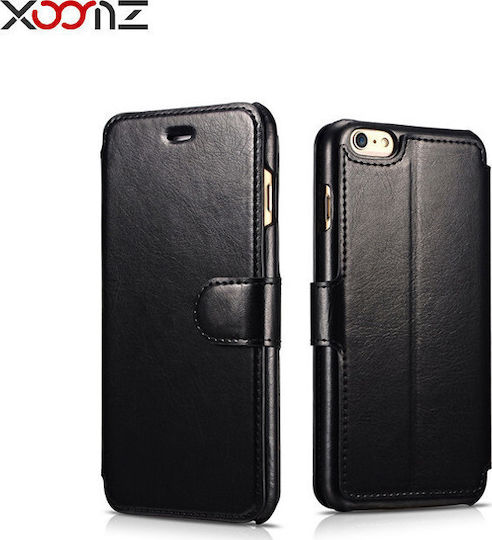 Xoomz Xoomz Book Piele artificială Negru (iPhone 6/6s)
