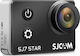 SJCAM SJ7 Star Екшън Камера 4K Ultra HD Водоустойчива (с Калъф) Стандартна с 2" Сензорен Екран и Wi-Fi Черна