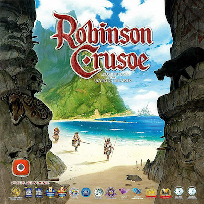 Portal Games Board Game Robinson Crusoe: Adventure on Cursed Island for 1-4 Players 12+ Years (EN)