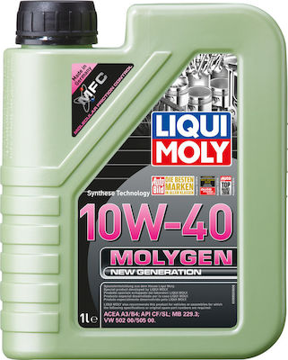 Liqui Moly Λάδι Αυτοκινήτου Molygen New Generation 10W-40 B4 1lt