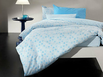 Nima Diddle Doo Totter Set Kids Duvet Cover Single with Pillowcase Blue 160x240cm