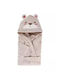 Kentia Kids Hooded Bathrobe Little Miss 03 Purple
