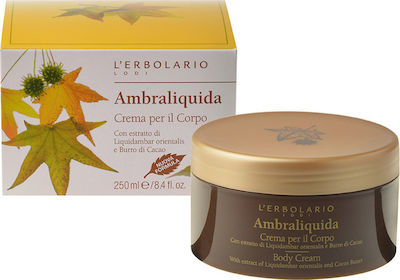 L' Erbolario Ambraliquida Body Cream 250ml