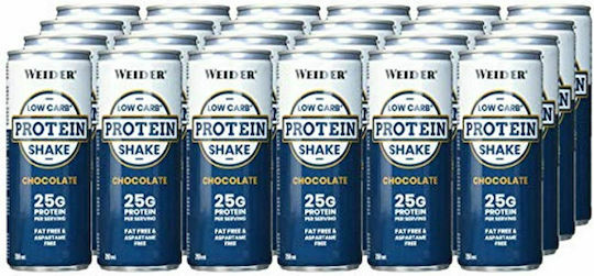 Weider Low Carb Shake with Flavor Chocolate 12x250ml