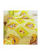 Disney Winnie Set Kids Duvet Cover Single with Pillowcase Cotton Yellow 160x240cm