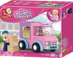 Sluban Building Block Girls Dream: Delivery Van for 6+ years 102pcs