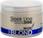 Stapiz Sleek Line Blond Mask Haarmaske für Farbschutz 250ml