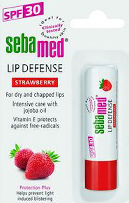 Sebamed Defense SPF30 Strawberry Lippen Balsam SPF30 4.8gr