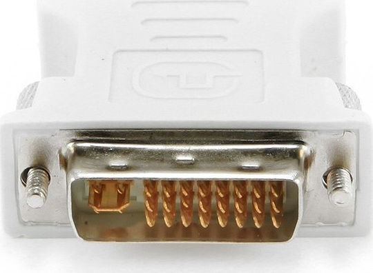 Cablexpert Μετατροπέας DVI-A male σε VGA female Λευκό 1τμχ A-DVI-VGA