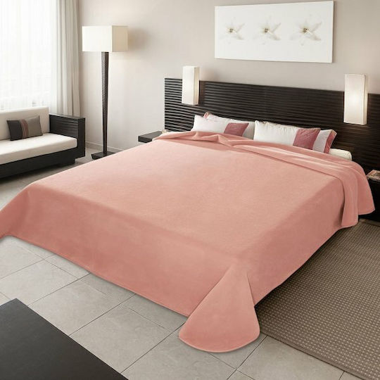 Belpla Ster 2 Caramelo Pătură Spania Catifea Supraînălțată 220x240 cm Roz