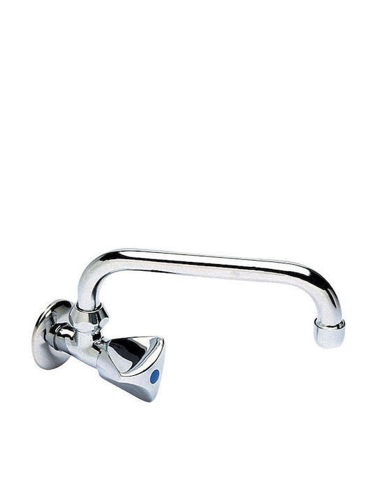 Fiore Classic U-Shaped Wall Silver