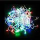 Candles 100Led transparent multicoloured 4432-cl