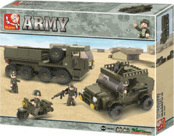 Sluban Building Block Army: Service Troops for 6+ years 455pcs