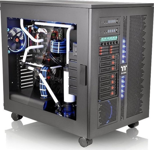 Thermaltake Core W200 Gaming Ultra Tower Cutie de calculator Negru