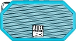 Altec Lansing Mini H2Ο Водоустойчив Bluetooth Хопарлор с Времетраене на Батерията до 6 часа Светлосин