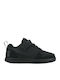Court Court Borough PSV Kids Sports Shoes Basketball with Hoop & Loop Closure Black