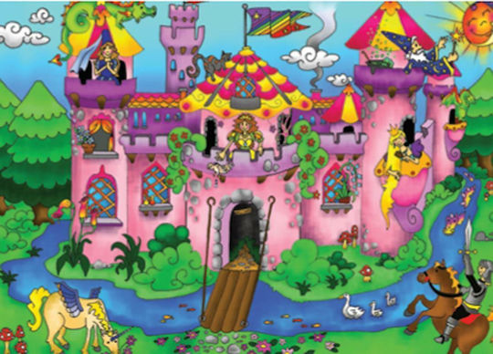 Kids Puzzle The Fairy Castle for 6++ Years 48pcs Next