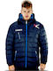 Legea Suomi Herren Winter Jacke Puffer Blau