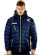 Legea Tornado Suomi Herren Jacke Puffer Blau