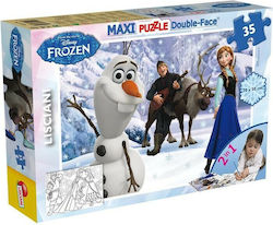 Frozen Olaf Maxi Double Face 35pcs Lisciani Giochi