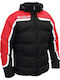 Antartide Winter Jacket Puffer Black / Red