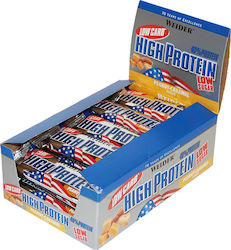 Weider High Protein Протеинови Барове с Вкус Фъстък Карамел 24x50гр Weider High Protein Протеинови Барове с Вкус Фъстък Карамел 24x50гр