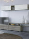 Smart No 1D Living Room TV Unit White L271xW45xH150cm