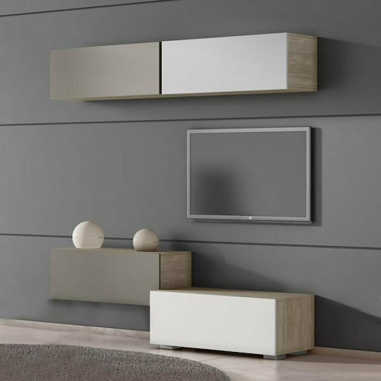Wohnzimmer TV-Einheit Smart No 6B Gray L101xB45xH150cm