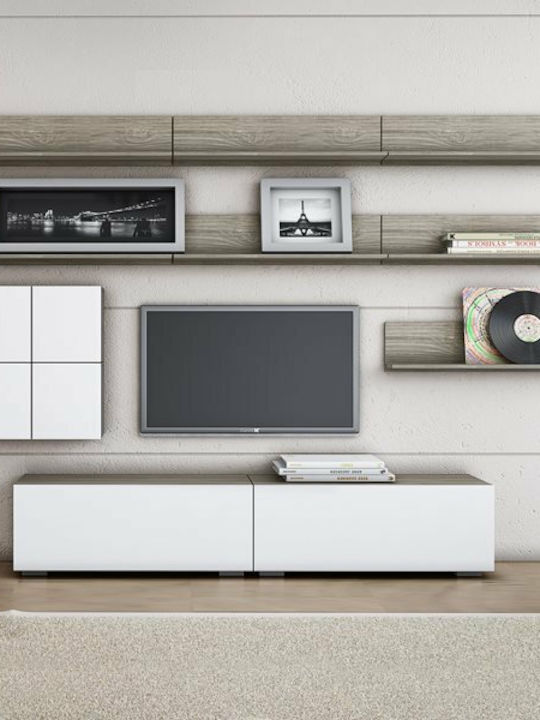 Smart No 5A Living Room TV Unit 7τμχ L270xW45xH160cm