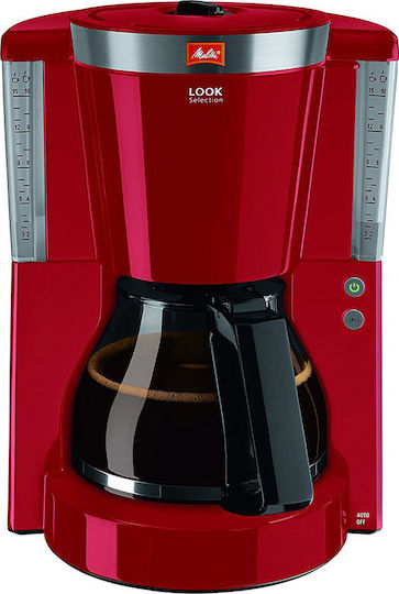 Melitta Look IV Selection Filter Coffee Machine 1000W Red