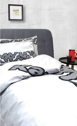 Homeline Kappa 916 Conținut set Husă de pilotă pentru copii Single cu față de pernă Alb 170x250cm