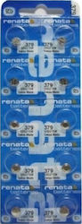 Renata 379/SR521SW Μπαταρία Silver Oxide SR63 1.55V 1τμχ Renata 379/SR521SW Μπαταρία Silver Oxide SR63 1.55V 1τμχ