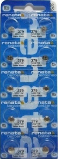 Renata 379/SR521SW Μπαταρία Silver Oxide Ρολογιών SR63 1.55V 1τμχ